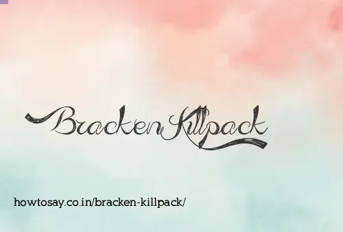 Bracken Killpack