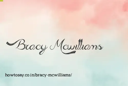 Bracy Mcwilliams
