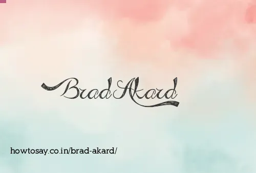 Brad Akard