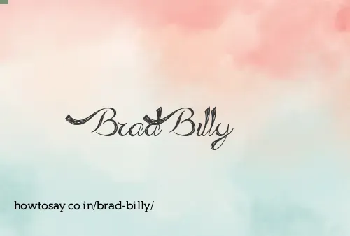 Brad Billy
