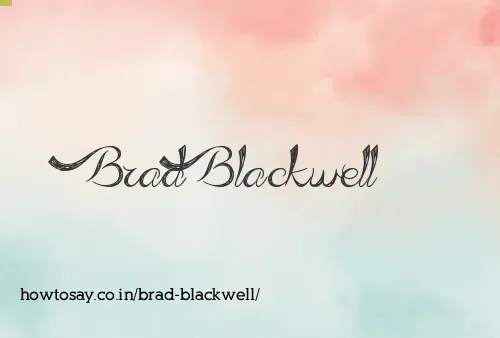 Brad Blackwell