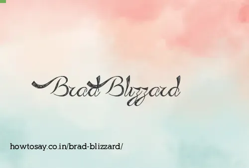 Brad Blizzard