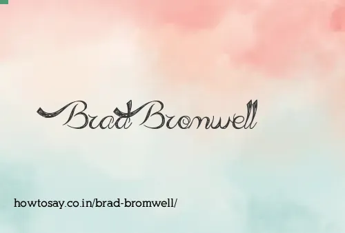 Brad Bromwell