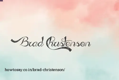 Brad Christenson