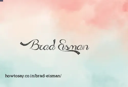 Brad Eisman
