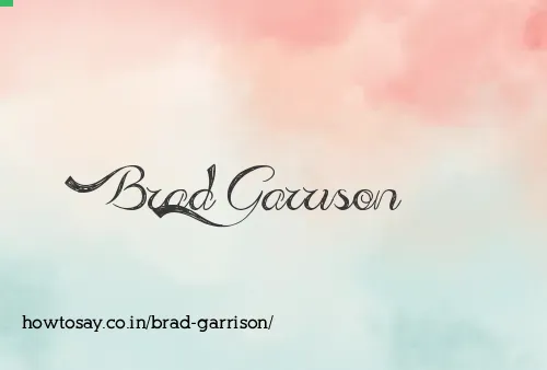 Brad Garrison