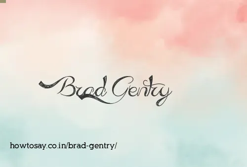 Brad Gentry