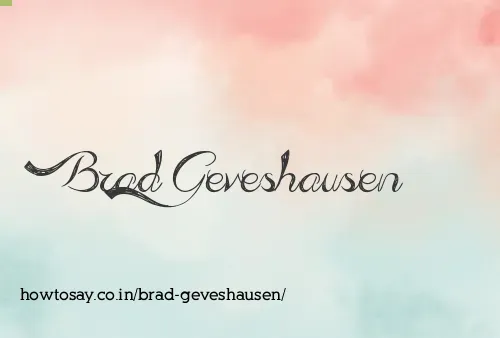 Brad Geveshausen