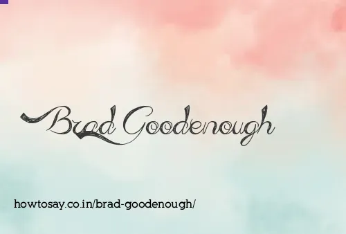 Brad Goodenough