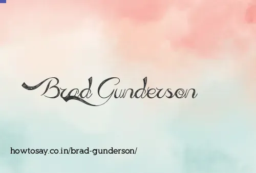 Brad Gunderson