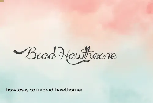 Brad Hawthorne