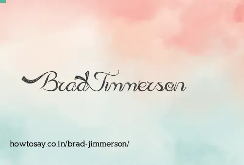 Brad Jimmerson