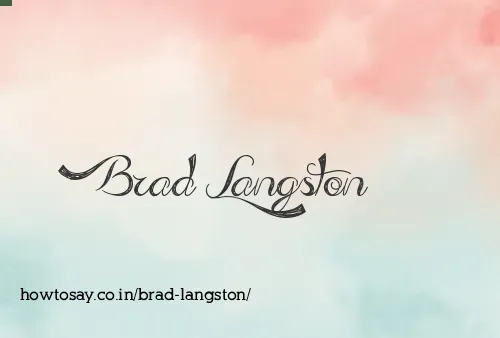 Brad Langston