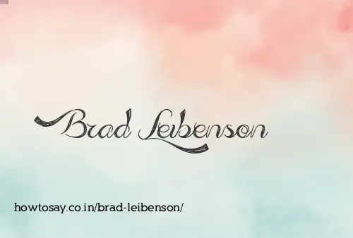 Brad Leibenson
