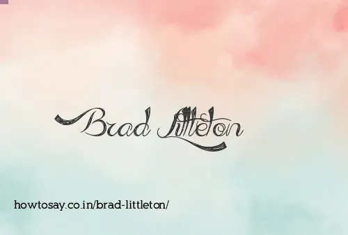 Brad Littleton