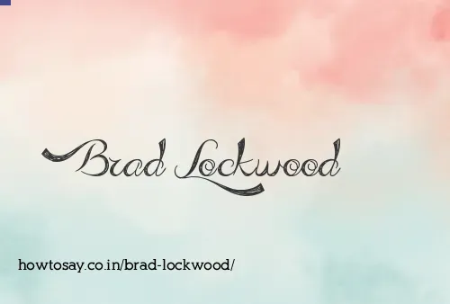 Brad Lockwood