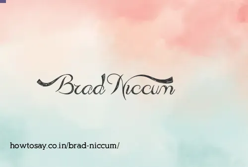 Brad Niccum