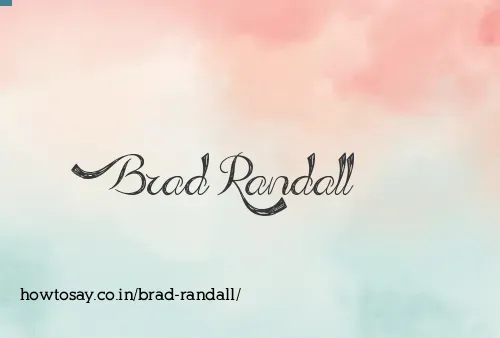Brad Randall