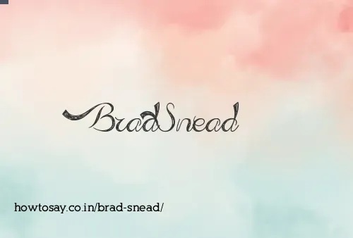 Brad Snead