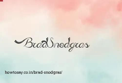 Brad Snodgras
