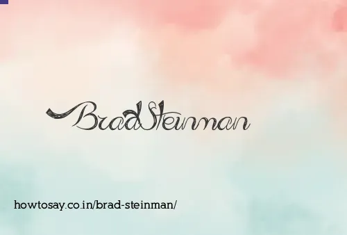 Brad Steinman
