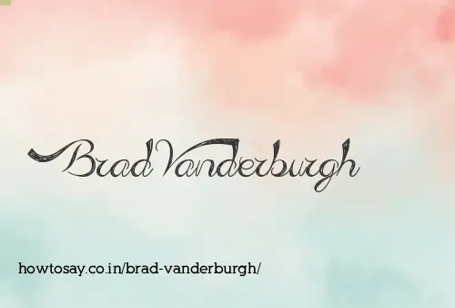 Brad Vanderburgh