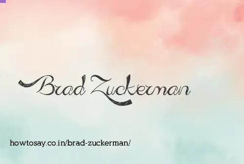 Brad Zuckerman