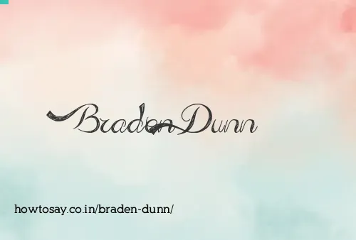 Braden Dunn