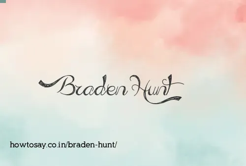 Braden Hunt