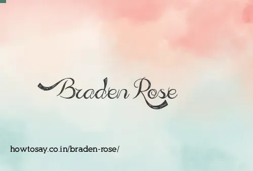 Braden Rose