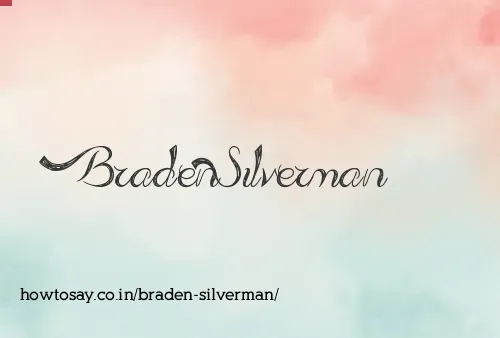 Braden Silverman