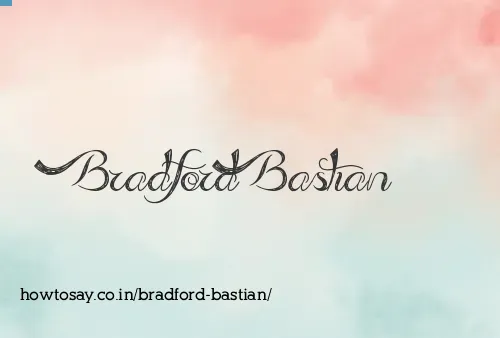 Bradford Bastian