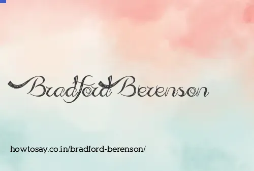 Bradford Berenson