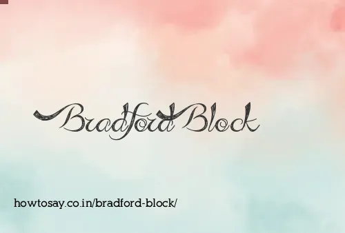 Bradford Block