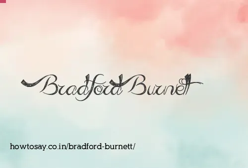 Bradford Burnett