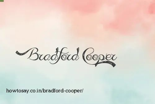 Bradford Cooper
