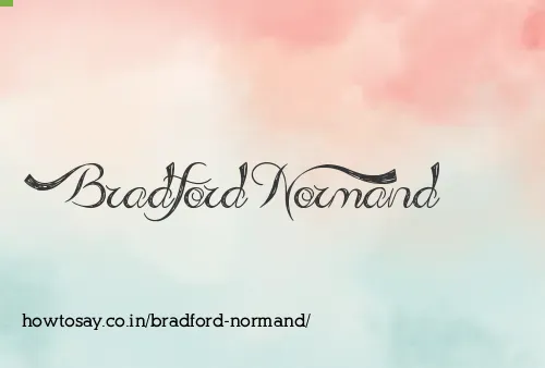 Bradford Normand