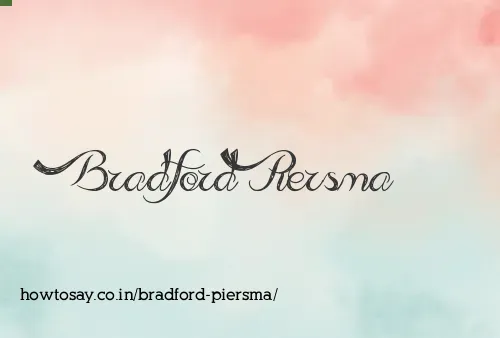 Bradford Piersma