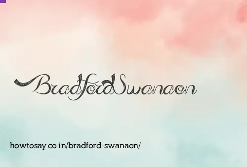 Bradford Swanaon