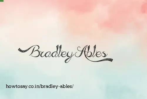Bradley Ables