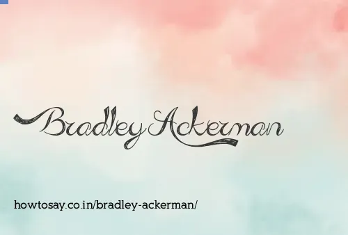Bradley Ackerman