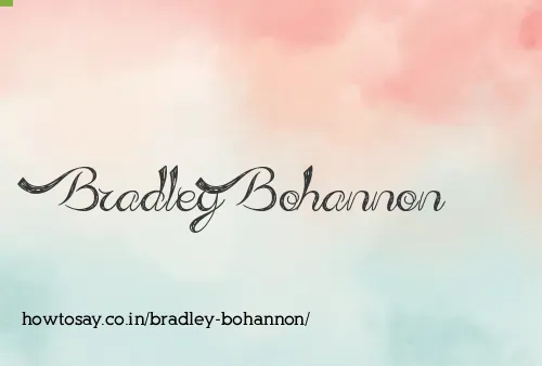 Bradley Bohannon