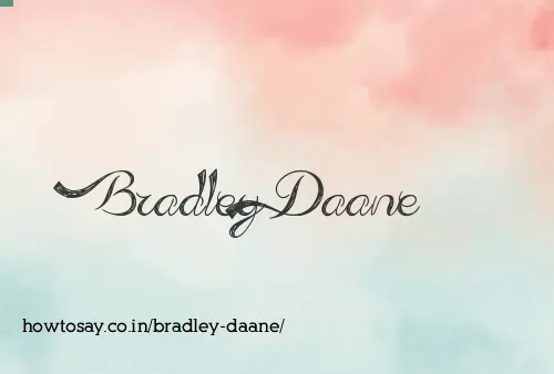 Bradley Daane