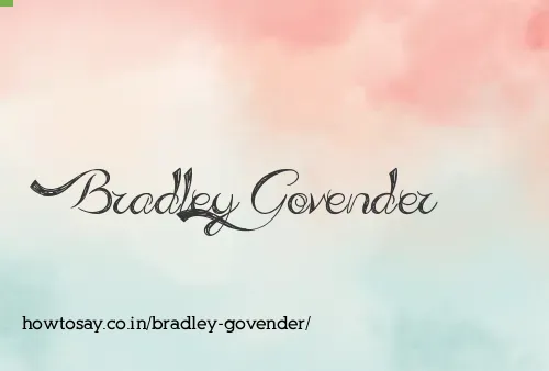Bradley Govender