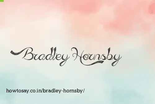 Bradley Hornsby
