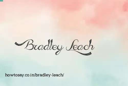 Bradley Leach