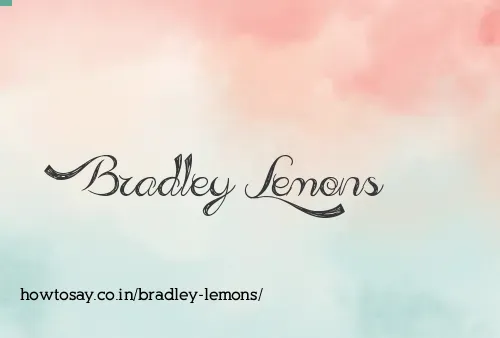 Bradley Lemons