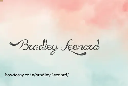 Bradley Leonard
