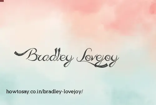 Bradley Lovejoy