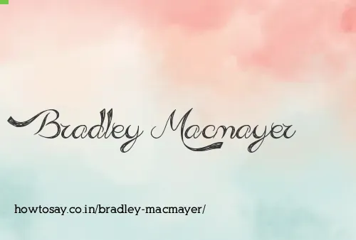Bradley Macmayer